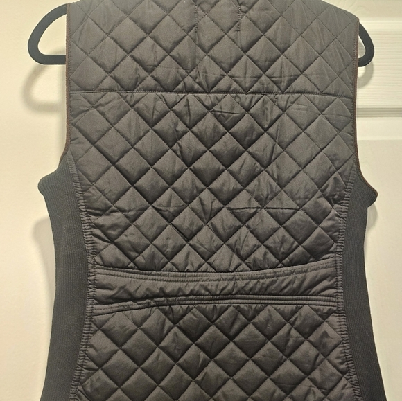 Black Leather Vest - Size M - Auline Collection - Picture 3 of 3